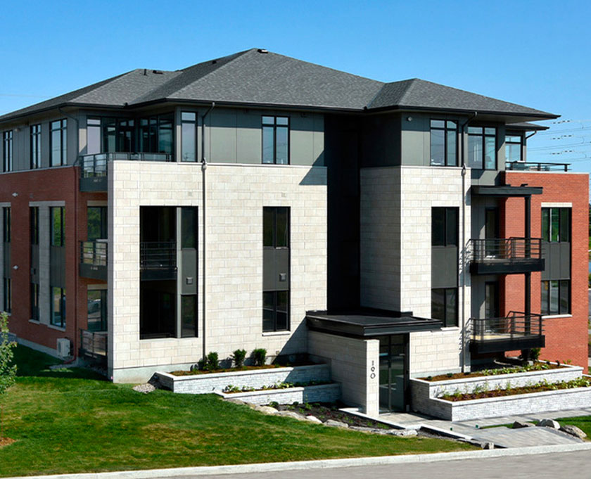 Exterior shot of Richardson Ridge rental building