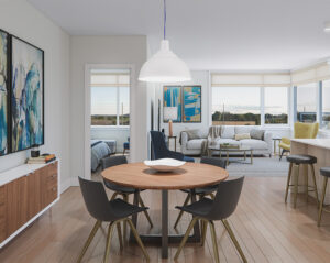 Image of Richardson Ridge rental dining and living space