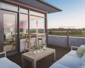 Image of Richardson Ridge rental terrace exterior